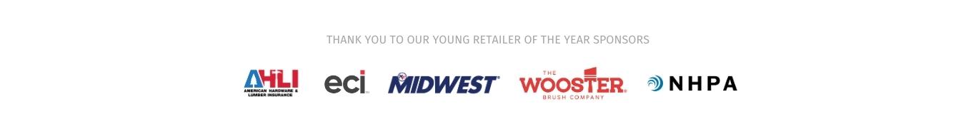 Thank you to our Young Retailer of the Year Sponsors